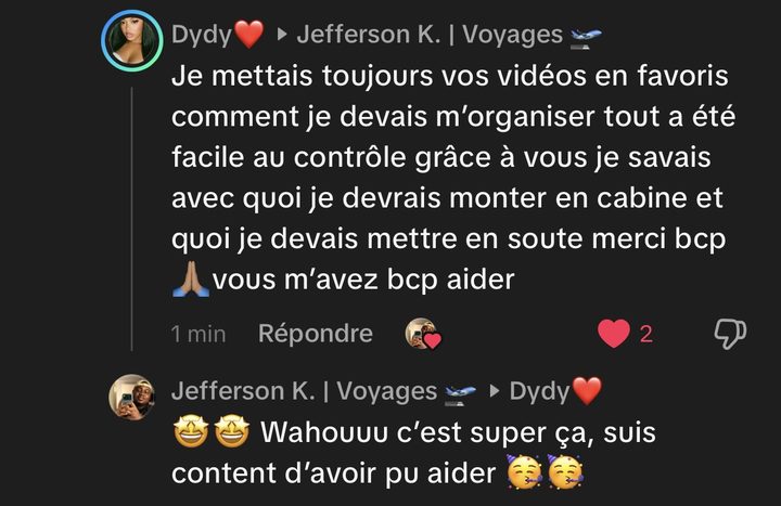 Avis de la communauté TikTok